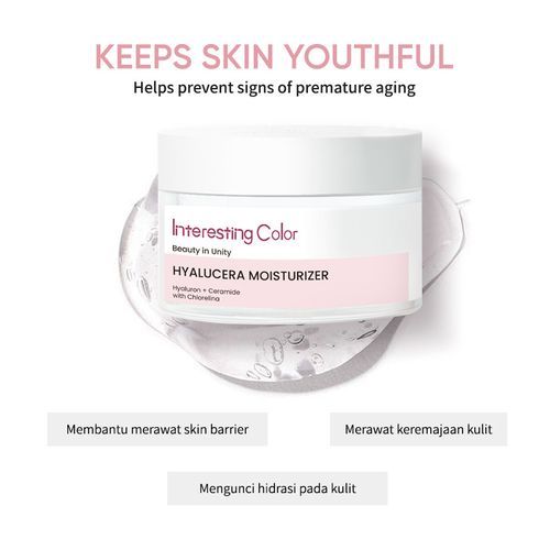 Hyalucera Moisturi-zer 2D Hyaluronic Acid + Ceramide + With Chlorelina
