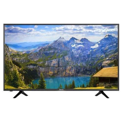 Golden Tech 43" TV, Free Local Channels, USB & HDMI Ports -Black