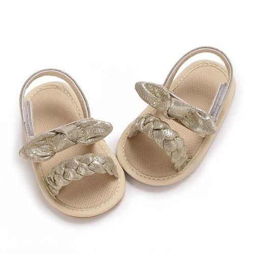 Cute Princess Flat Shoes Newborn Soft Rubber Sole Anti Slip Walking Shoes