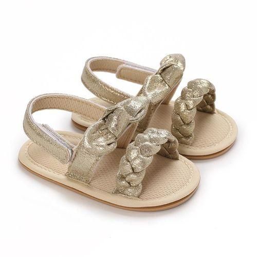 Cute Princess Flat Shoes Newborn Soft Rubber Sole Anti Slip Walking Shoes