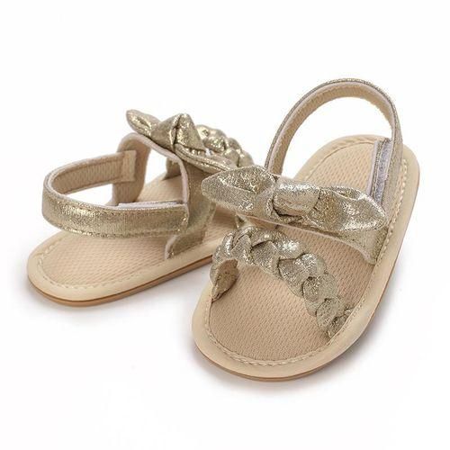 Cute Princess Flat Shoes Newborn Soft Rubber Sole Anti Slip Walking Shoes