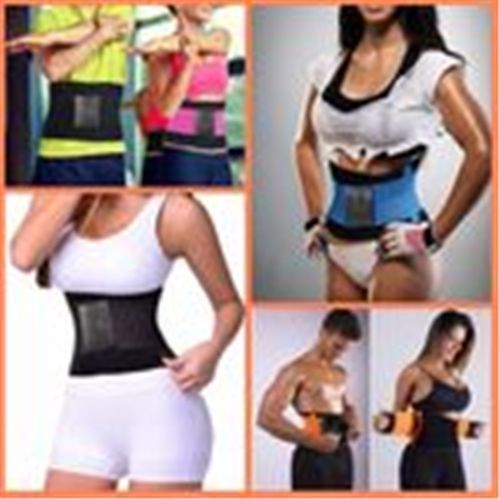 Waist Trainer Belt Waist Cincher Trimmer - Sport Girdle Belt - Black