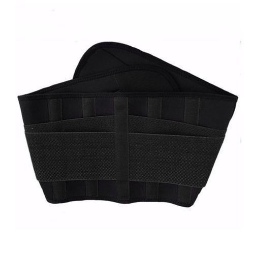 Waist Trainer Belt Waist Cincher Trimmer - Sport Girdle Belt - Black