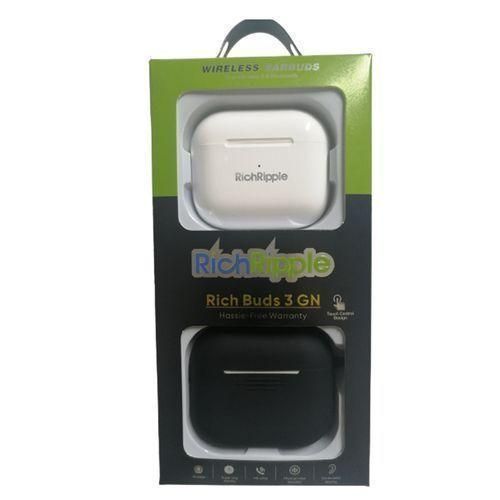 RichRipple 3GN Wireless Bluetooth Earphone For IPhone Samsung Pods