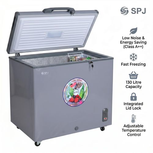 SPJ Deep Freezer CF-130SLW - Grey