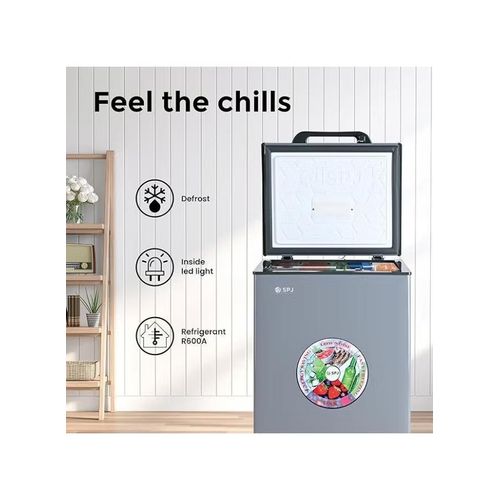 SPJ Deep Freezer CF-130SLW - Grey