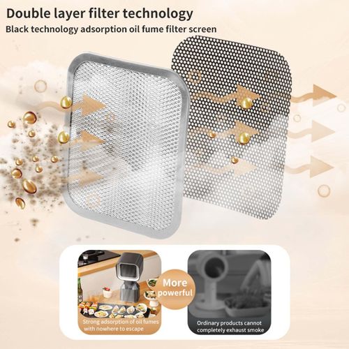 Mini Kitchen Exhaust  Plug Household Extractor Hood
