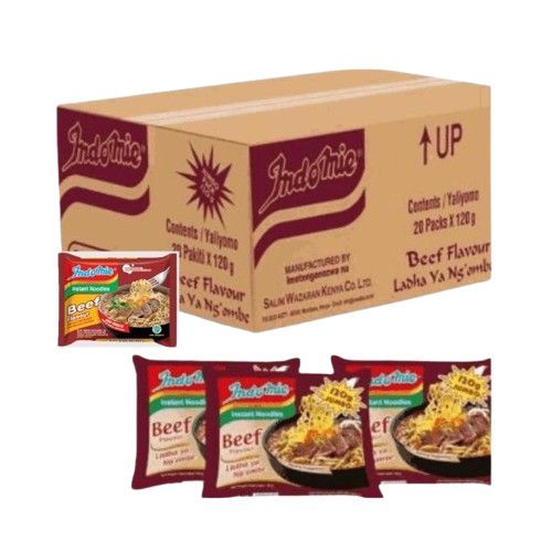 Indomie Beef Flavour 70Gms - 40Pcs (Carton)