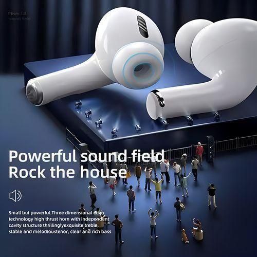 RichRipple Pro3 Bluetooth Headsets Wireless Pods Pro Earpods Earphones--Blue