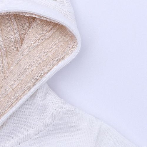 Unisex-Baby Newborn Long Sleeve Big White (6-)