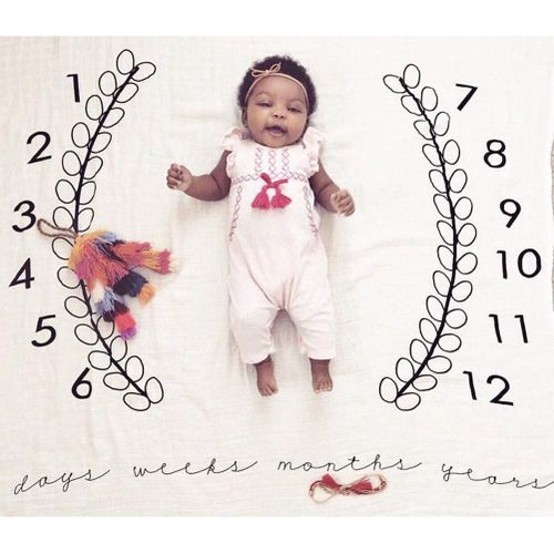 Cute Baby Blankets Swaddle Wrap Newborn Towels Numbers Printed Soft DIY Kids Photography Props New,D NO5112
