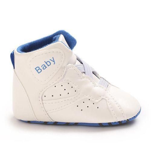 Spring And Autumn 01 Year Old Baby Shoes With Soft Soles Anti Slip And Wearresistant Sports Shoes Comfortable High Top Walking Shoes