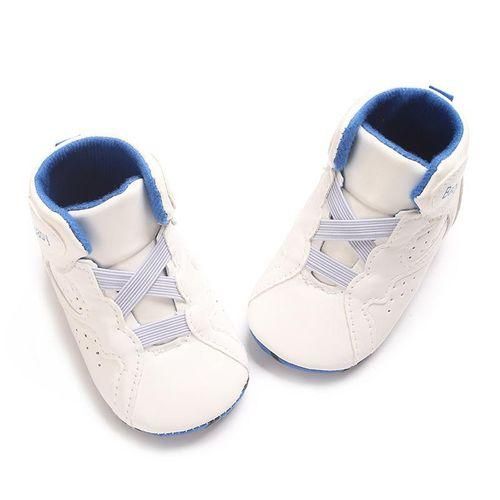 Spring And Autumn 01 Year Old Baby Shoes With Soft Soles Anti Slip And Wearresistant Sports Shoes Comfortable High Top Walking Shoes