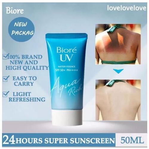 Biore UV Aqua Rich Watery Essence Sunscreen SPF 50