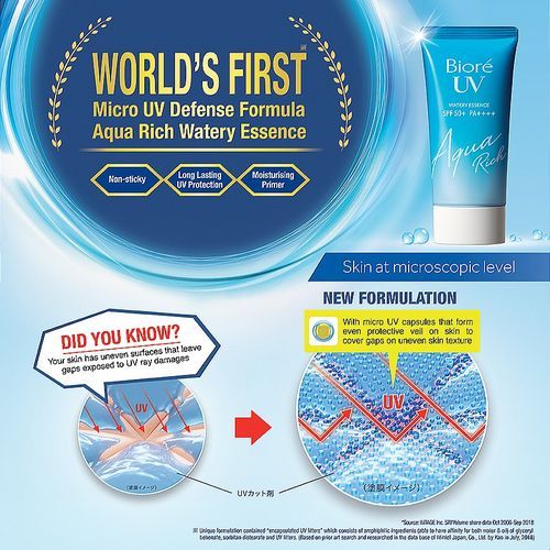 Biore UV Aqua Rich Watery Essence Sunscreen SPF 50