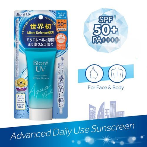 Biore UV Aqua Rich Watery Essence Sunscreen SPF 50
