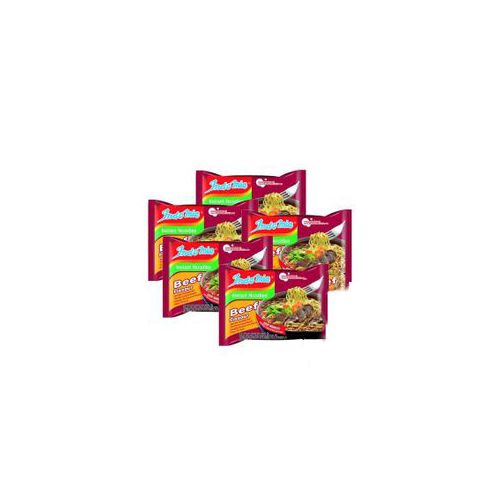 Indomie 5 in 1 pack of Noodles Beef - 70g