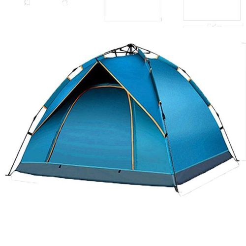 David Portable Family 1-4 Person Camping Tent Green