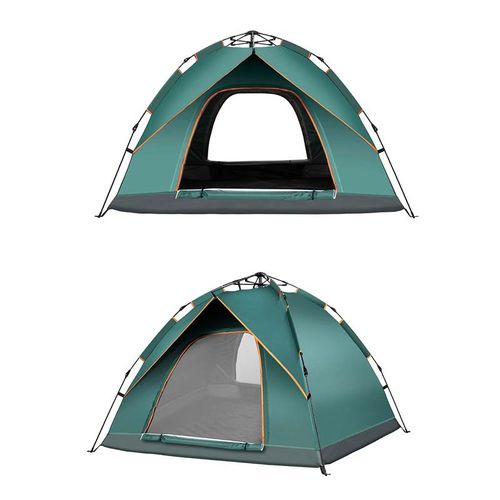 David Portable Family 1-4 Person Camping Tent Green
