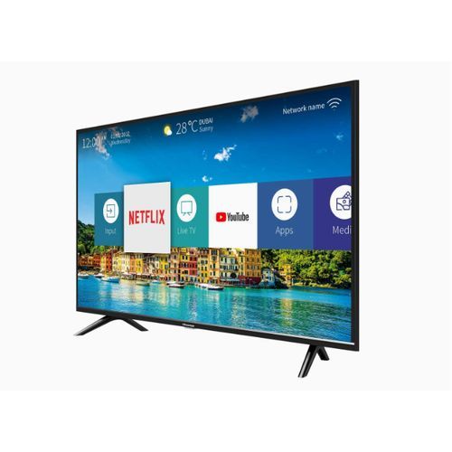 Hisense 40 Inch Smart(Views YouTube, Netflix, Google Play Stores For More App Installation) + Inbuilt Free Channel's Decoder LED TV