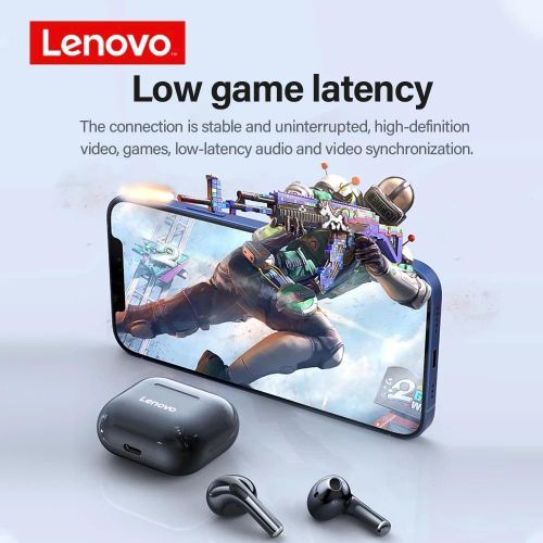 Lenovo LP40 Wireless Earphone Bluetooth 5.0 Waterproof Earphone Touch Control Headset White