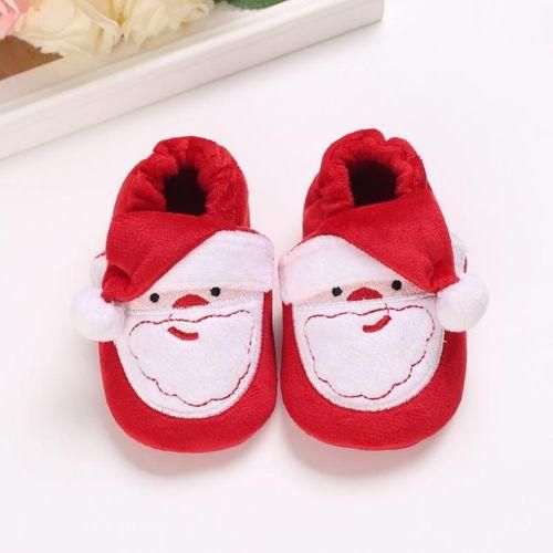 Cute Baby Christmas Shoes Newborn Soft Soled Comfortable Walking Shoes