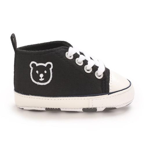 Baby Boy Cartoon Canvas Casual Sneakers Newborn Soft Soled Comfortable Walking Shoes