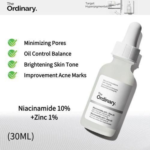 The Ordinary Niacinamide 10%+Zinc 1% Improve Oily Skin Serum（30ml)