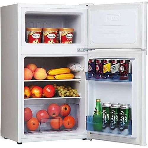 Hisense 120 Liters Double Door Refrigerators (Defrost) - Silver 3 Years Wrnty