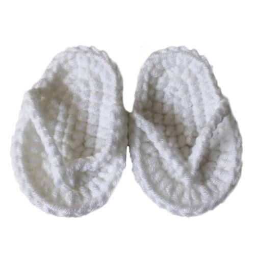 New Born Photography Props Hand Crochet Baby Slippers Baby