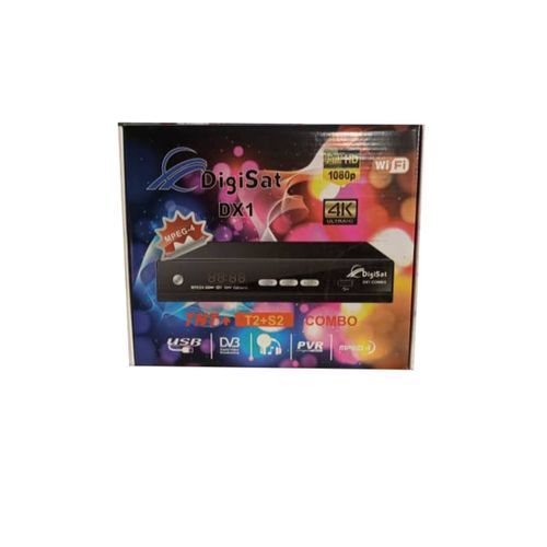 Digisat Free To Air Decoder To Use On Either Antenna Or Dish-Black
