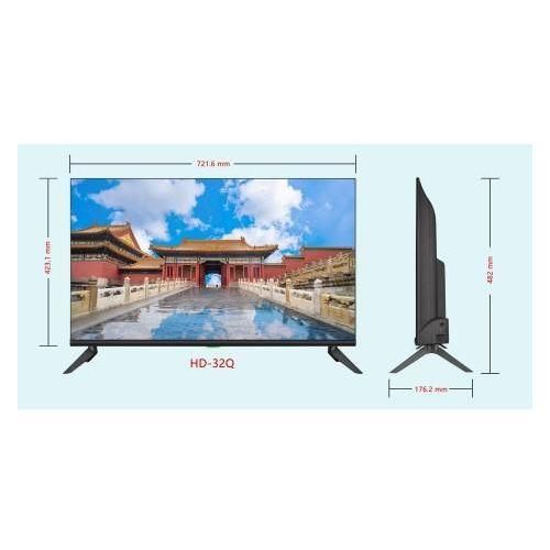 Syinix 32 Inch Frameless Led Digital Tv - Black
