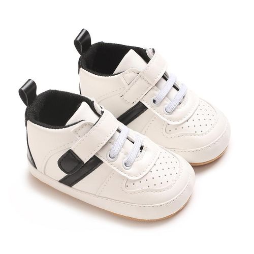 Spring And Autumn Baby Shoes Soft Soled Walking Shoes 0-1 Year Old Anti Slip And Wear Resistant High Cut Sneakers Shoes