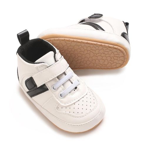 Spring And Autumn Baby Shoes Soft Soled Walking Shoes 0-1 Year Old Anti Slip And Wear Resistant High Cut Sneakers Shoes
