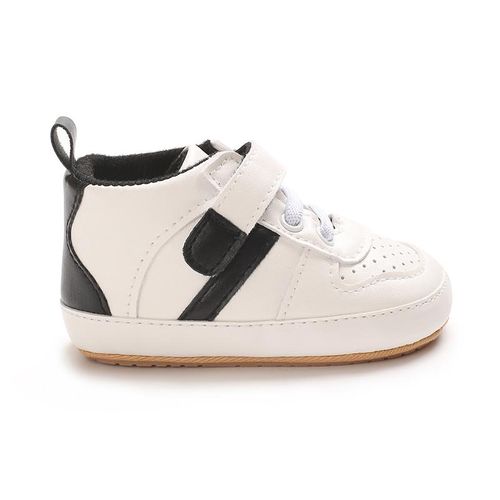 Spring And Autumn Baby Shoes Soft Soled Walking Shoes 0-1 Year Old Anti Slip And Wear Resistant High Cut Sneakers Shoes