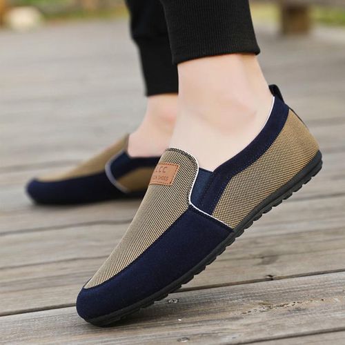 Men's Canvas Sneakers Work Leisure Outdoor Shoes
