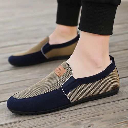 Men's Canvas Sneakers Work Leisure Outdoor Shoes