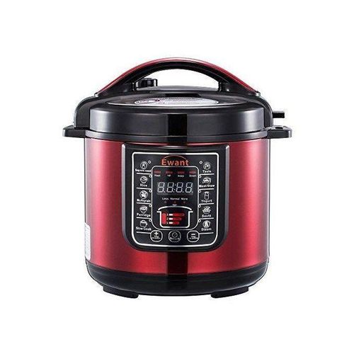 Hoffmans 6.5L Genuine 14 In 1 Digital Electric Pressure Cooker - Red, Silver