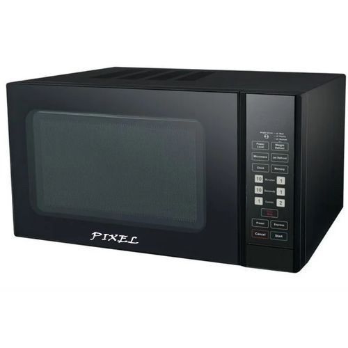 Pixel 20 Liters Digital Microwave Oven &ndash; Black [1 Year Warranty]