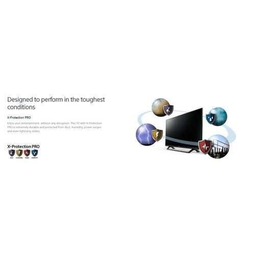 Sony Sony 32'' Inch HD LED Digital TV, FM Radio- KDL32R300 – Black (1 YR WRTY)