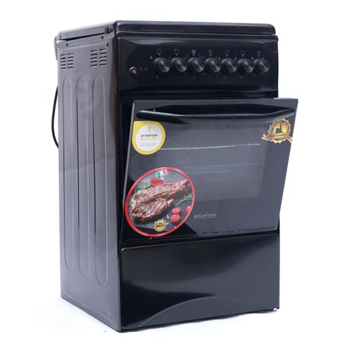 Blueflame C5031E-B- 3 Gas + 1 Electric Plate Gas Cooker & Oven 50*50Cm - Black