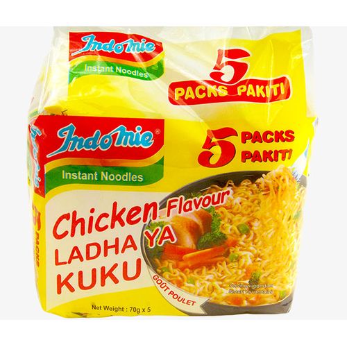 Indomie Indomie Bundle of 5 Chicken Flavor Instant Noodles - 70g