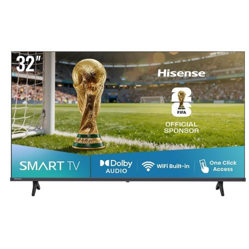 Hisense 32 Inch HDR LED VIDA Smart Free  To Air Tv - Black 3Years Warranty