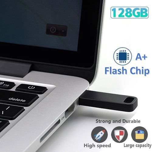 UWY Flash Disk128G High Speed Waterproof Metal USB Flash