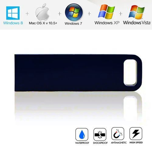UWY Flash Disk128G High Speed Waterproof Metal USB Flash