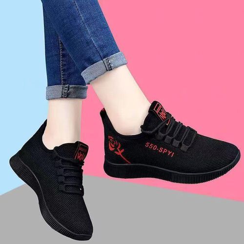 Women's Sneakers Women's Shoes Sneakers Women Shoes Ladies - Black