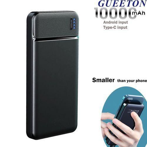 Power Bank 10000mAh LCD Compact Slim Fast Charge
