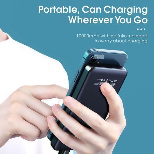 Power Bank 10000mAh LCD Compact Slim Fast Charge