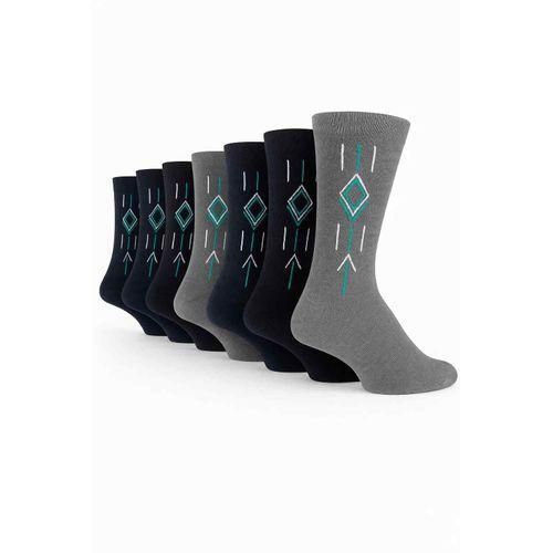 6 Pairs of Long Men's Dark Socks (Colour may vary)