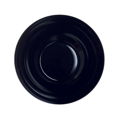 Sawa 6 Pieces - Ceramic Soup Bowls with  B001-8 - Black